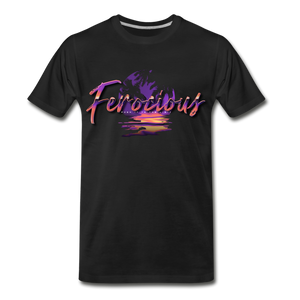 Ferocious 80's Premium T-Shirt - black
