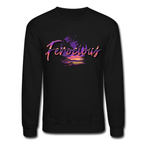 Ferocious 80's Crewneck Sweatshirt - black