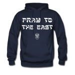 Pray to the east Hoodie - navy