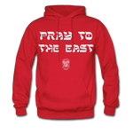 Pray to the east Hoodie - red