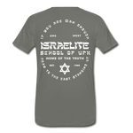 Pray to the East Premium T-Shirt - asphalt gray