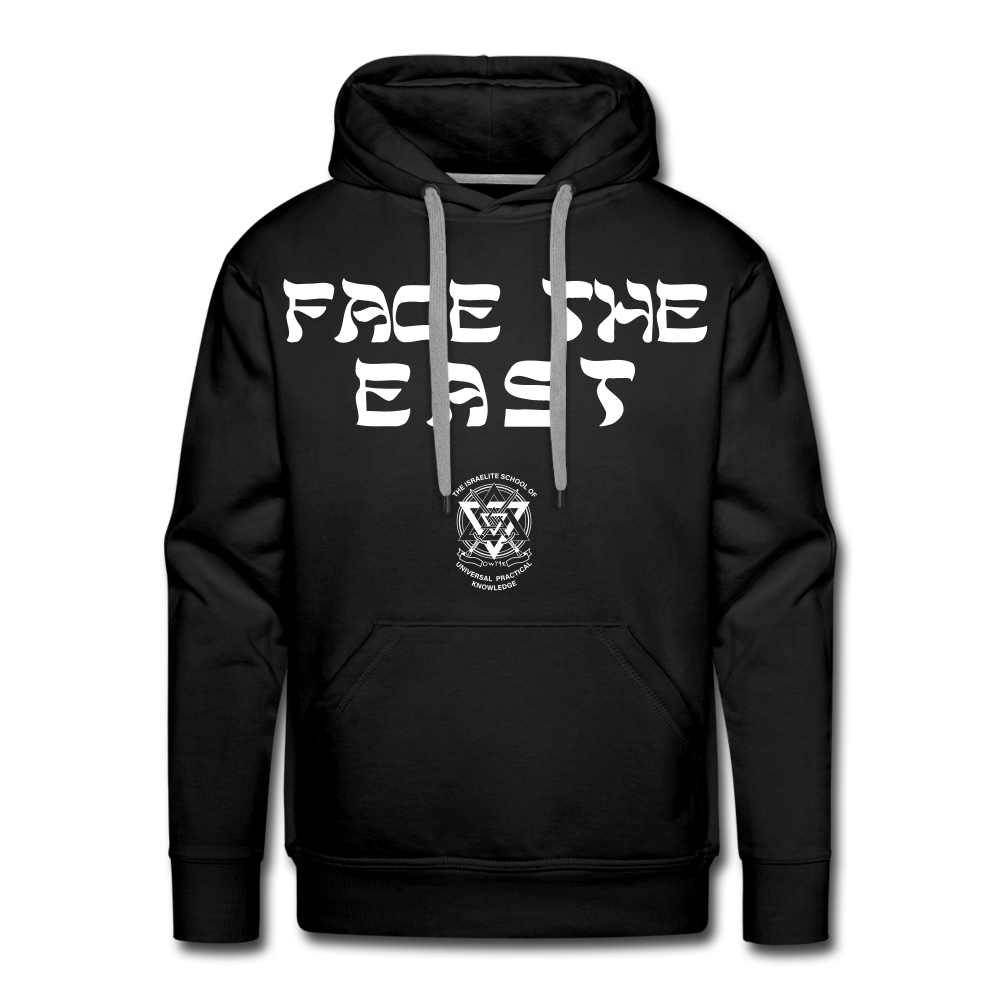 Face The East Premium Hoodie - black