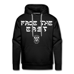 Face The East Premium Hoodie - black