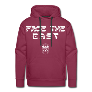 Face The East Premium Hoodie - burgundy