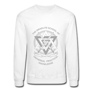 ISUPK Classic Crewneck Sweatshirt - white