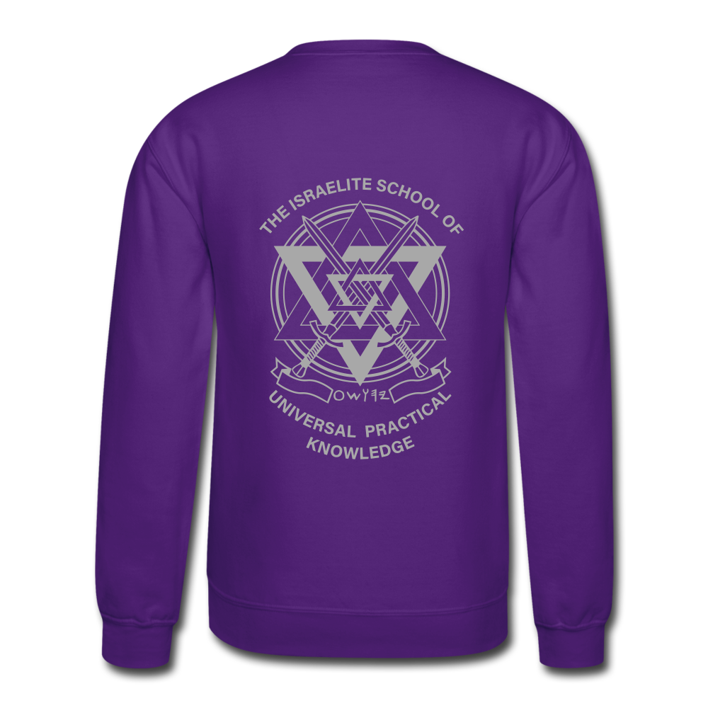 ISUPK Classic Crewneck Sweatshirt - purple
