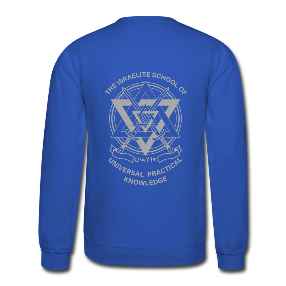 ISUPK Classic Crewneck Sweatshirt - royal blue