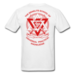 UPK Logo Classic T-Shirt Red - white