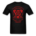 UPK Logo Classic T-Shirt Red - black