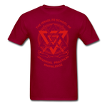 UPK Logo Classic T-Shirt Red - dark red