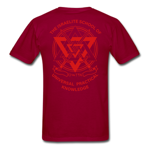 UPK Logo Classic T-Shirt Red - dark red