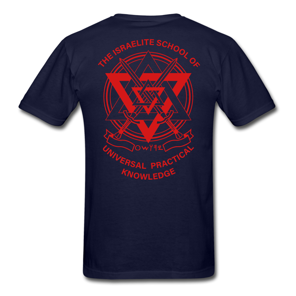 UPK Logo Classic T-Shirt Red - navy