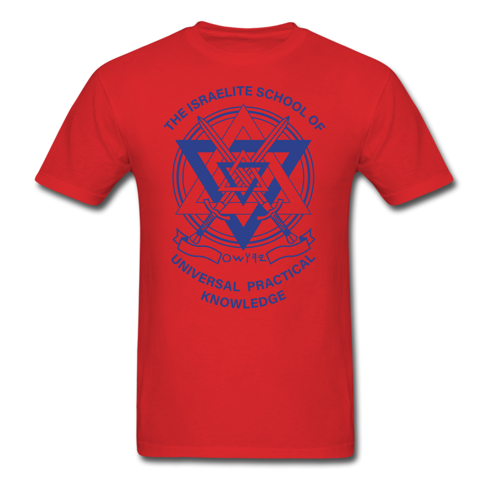 Products UPK Logo Classic T-Shirt Blue - red
