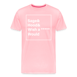 Sage and Hood 2 Premium T-Shirt - pink
