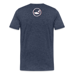 sage and Hood 3 Premium T-Shirt - heather blue