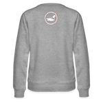 Sage And Hood Women’s Premium Sweatshirt - heather grey