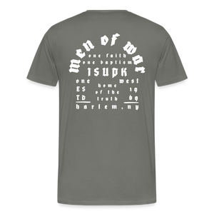 One Faith Premium T-Shirt - asphalt gray