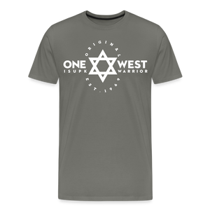 One West Warrior Premium T-Shirt - asphalt gray