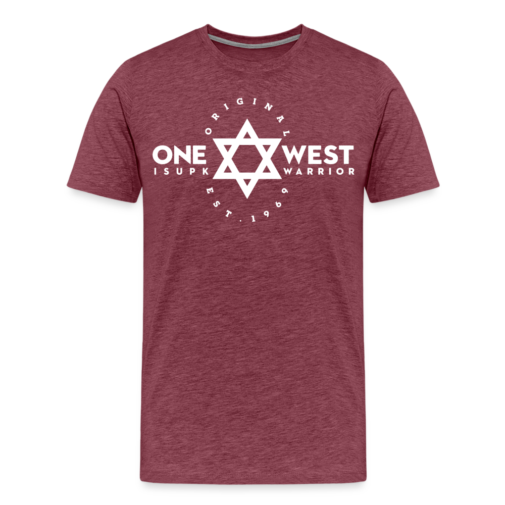 One West Warrior Premium T-Shirt - heather burgundy