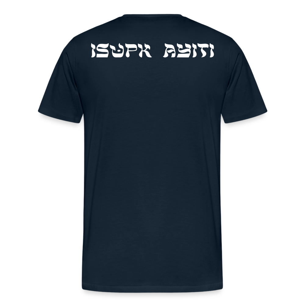 Isupk Haiti Premium T-Shirt - deep navy