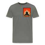 Burning Ambition (Alt) Premium T-Shirt - asphalt gray