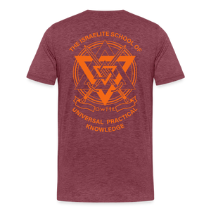 Burning Ambition (Alt) Premium T-Shirt - heather burgundy