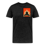 Burning Ambition (Alt) Premium T-Shirt - charcoal grey