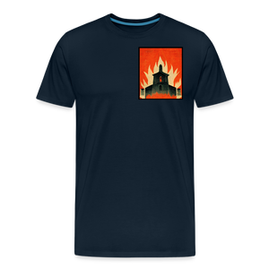 Burning Ambition (Alt) Premium T-Shirt - deep navy