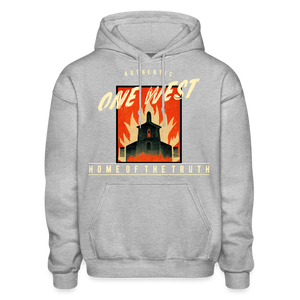 Burning Ambition Heavy Blend Adult Hoodie - heather gray