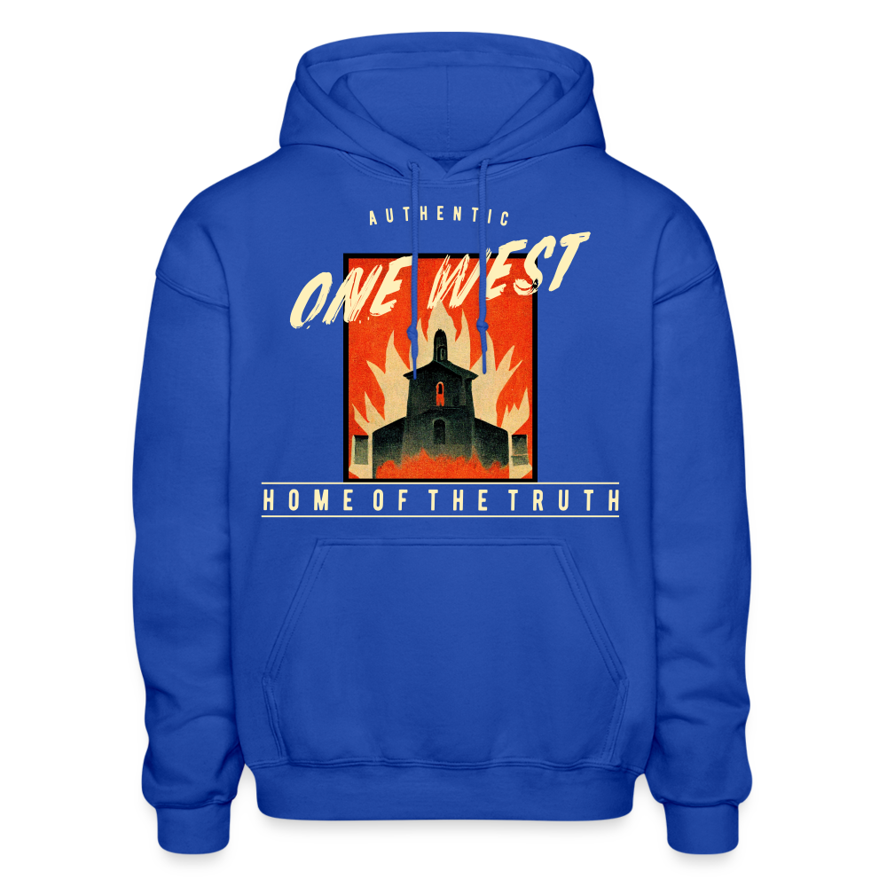 Burning Ambition Heavy Blend Adult Hoodie - royal blue