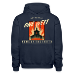 Burning Ambition Heavy Blend Adult Hoodie - navy