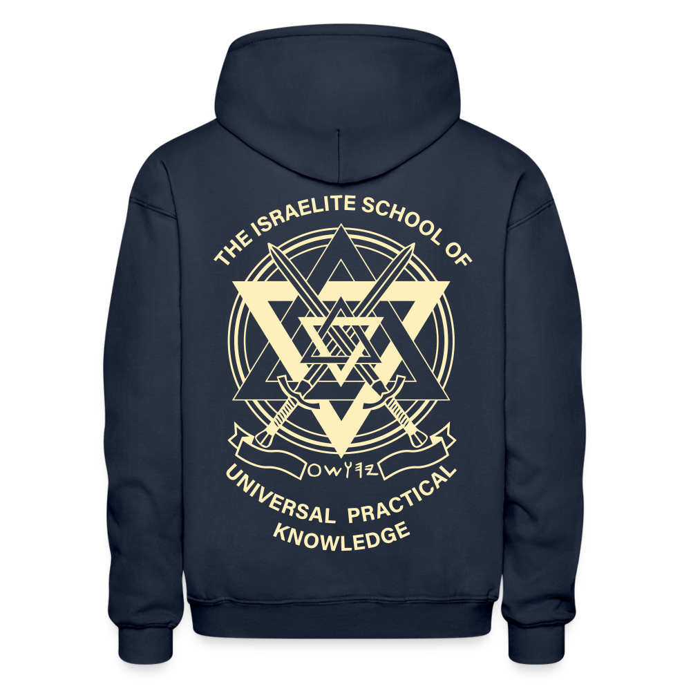 Burning Ambition Heavy Blend Adult Hoodie - navy