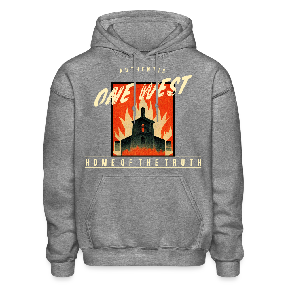 Burning Ambition Heavy Blend Adult Hoodie - graphite heather
