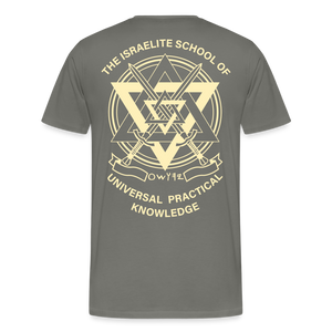 Burning Ambition Premium T-Shirt - asphalt gray