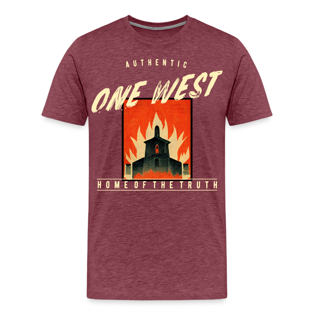 Burning Ambition Premium T-Shirt - heather burgundy