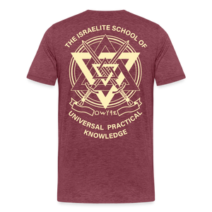 Burning Ambition Premium T-Shirt - heather burgundy