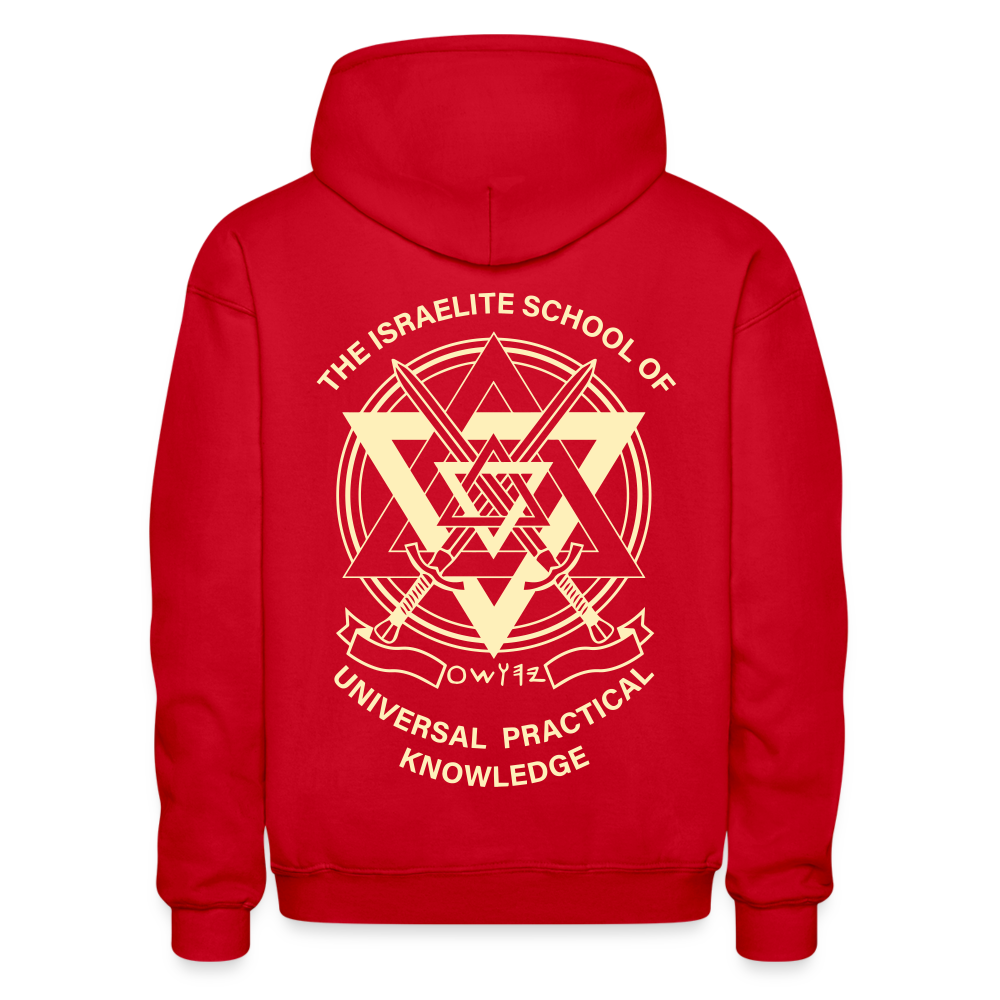 The Lord's Favorite Heavy Blend Adult Hoodie - red
