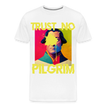 Trust No Pilgrim (Alt) Premium T-Shirt - white
