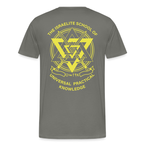 Trust No Pilgrim (Alt) 2 Premium T-Shirt - asphalt gray