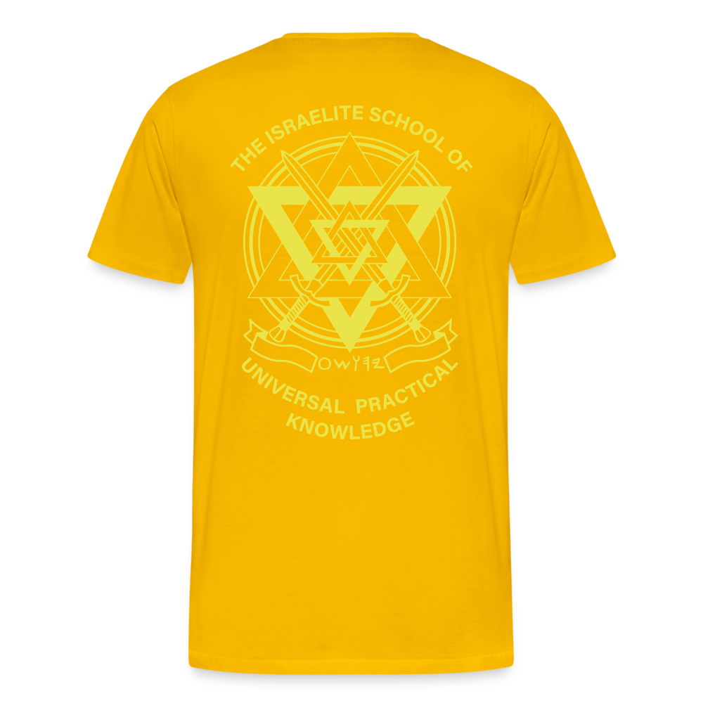 Trust No Pilgrim (Alt) 2 Premium T-Shirt - sun yellow