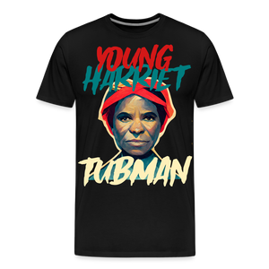 Young Harriet Tubman Premium T-Shirt - black