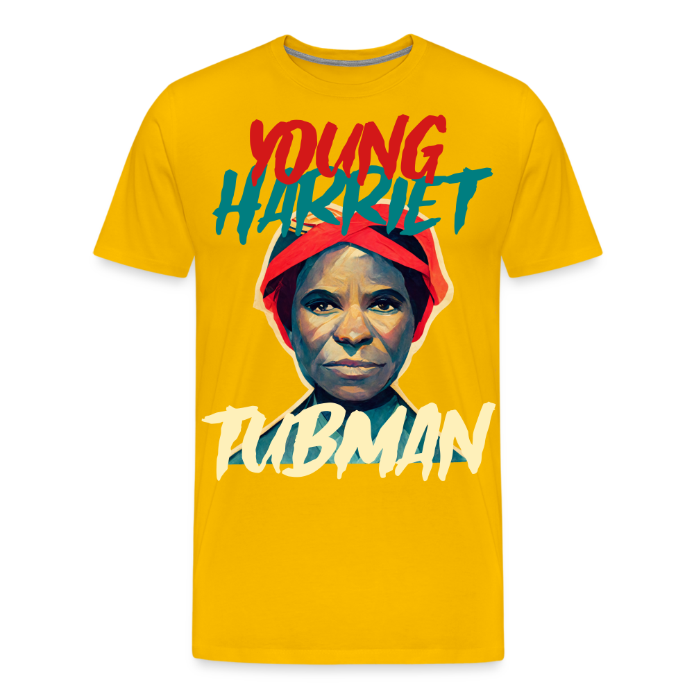 Young Harriet Tubman Premium T-Shirt - sun yellow
