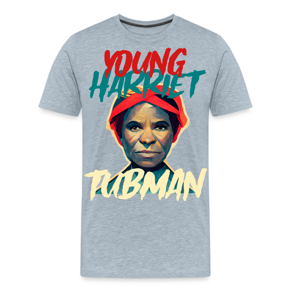 Young Harriet Tubman Premium T-Shirt - heather ice blue