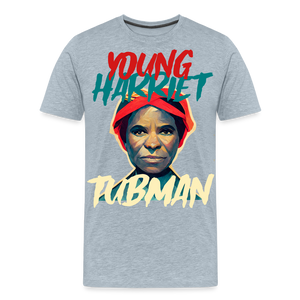 Young Harriet Tubman Premium T-Shirt - heather ice blue