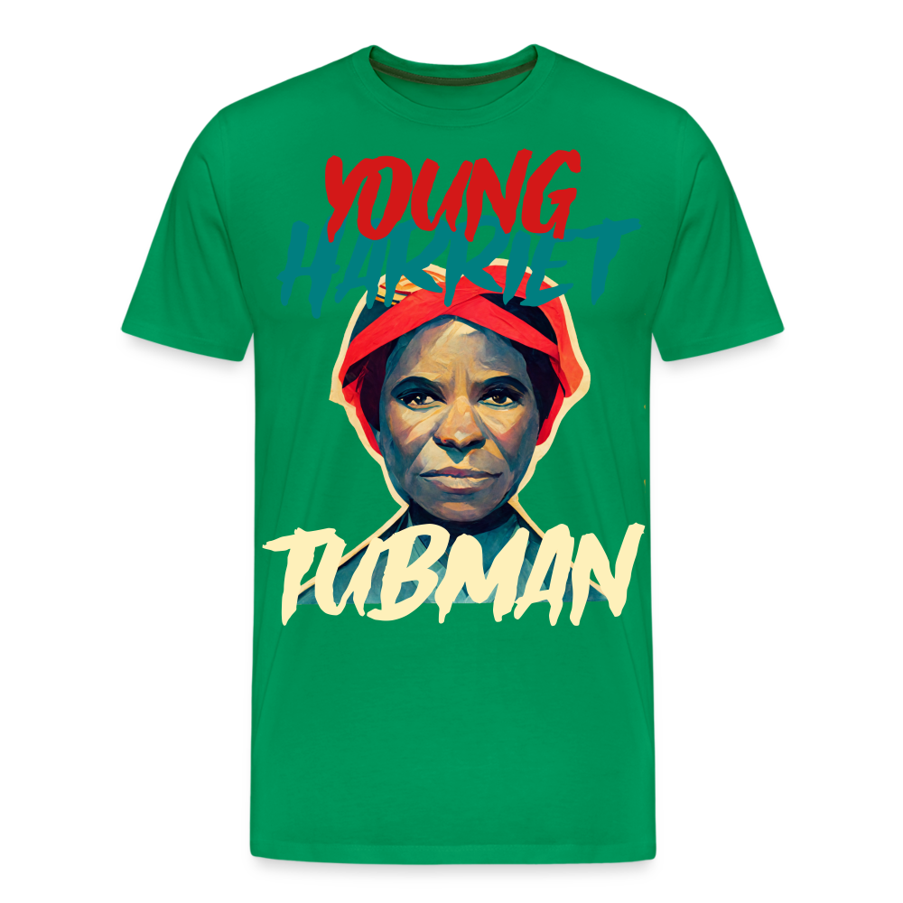Young Harriet Tubman Premium T-Shirt - kelly green