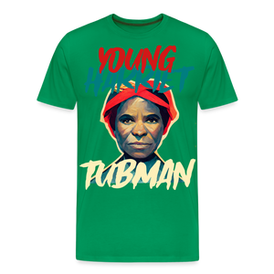 Young Harriet Tubman Premium T-Shirt - kelly green