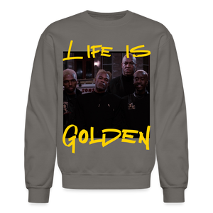 Golden Lords Crewneck Sweatshirt - asphalt gray