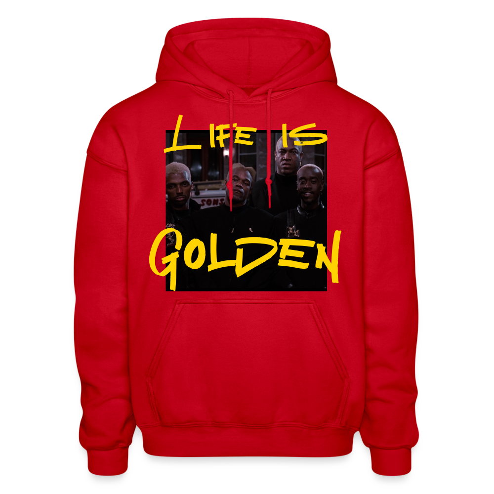Golden Lords Heavy Blend Adult Hoodie - red