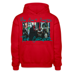You Can't Cancel the Corner Heavy Blend Adult Hoodie - red