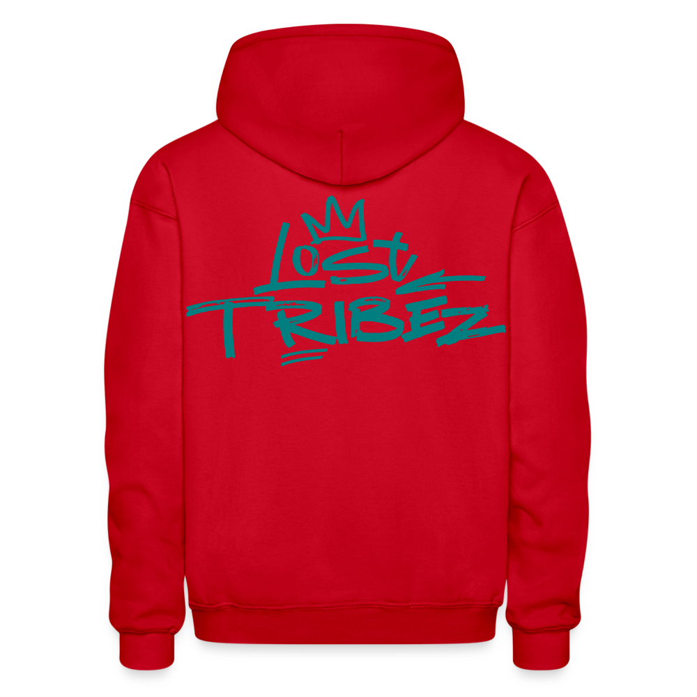 You Can't Cancel the Corner Heavy Blend Adult Hoodie - red